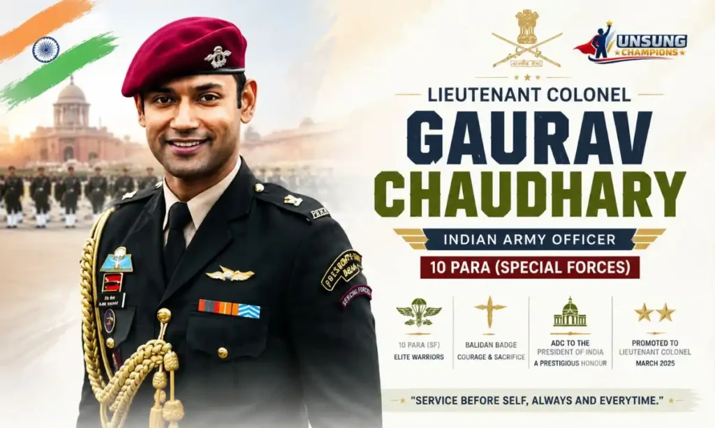 major gaurav chaudhary