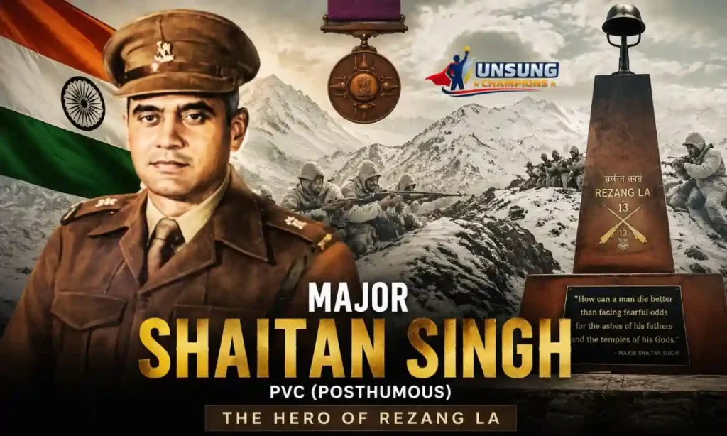 major shaitan singh