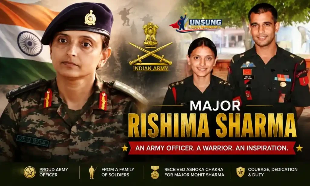 major rishima sharma