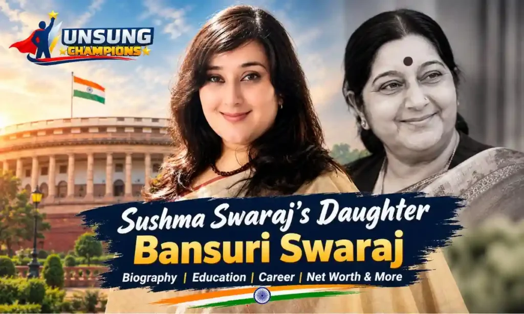 sushma swaraj daughter